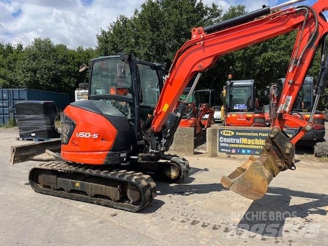 Kubota U 50-5 Mini kotrók < 7t