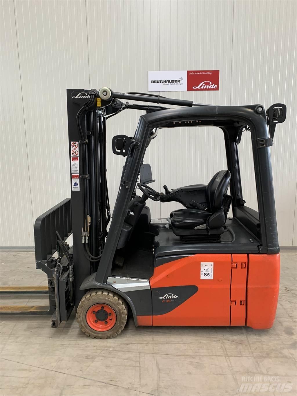 Linde E16 Elektromos targoncák