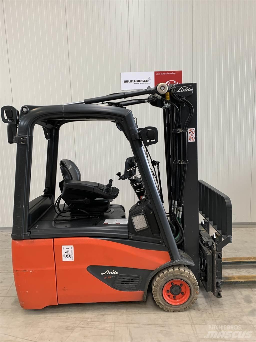 Linde E16 Elektromos targoncák