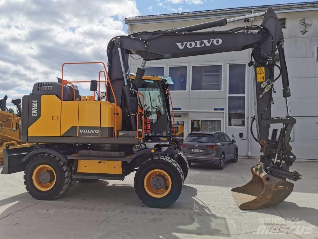 Volvo EW160E Gumikerekes kotrók
