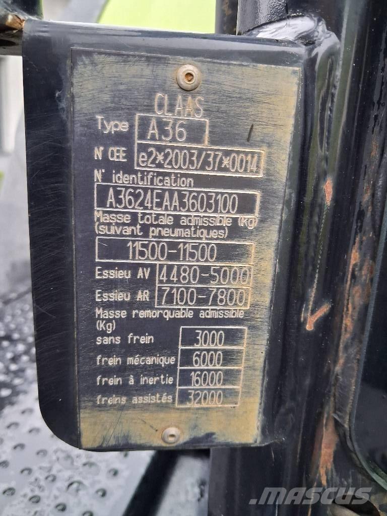 CLAAS Arion 640 Traktorok