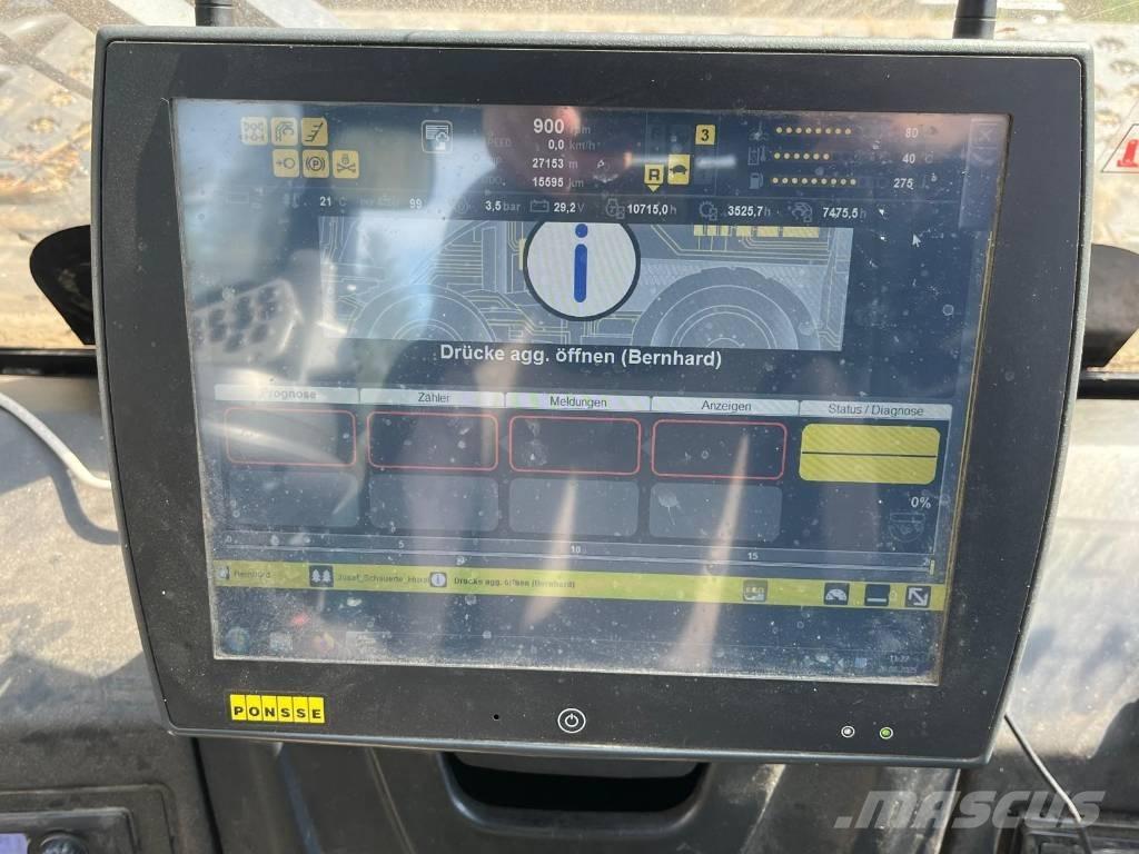 Ponsse Ergo 8W Betakarítók