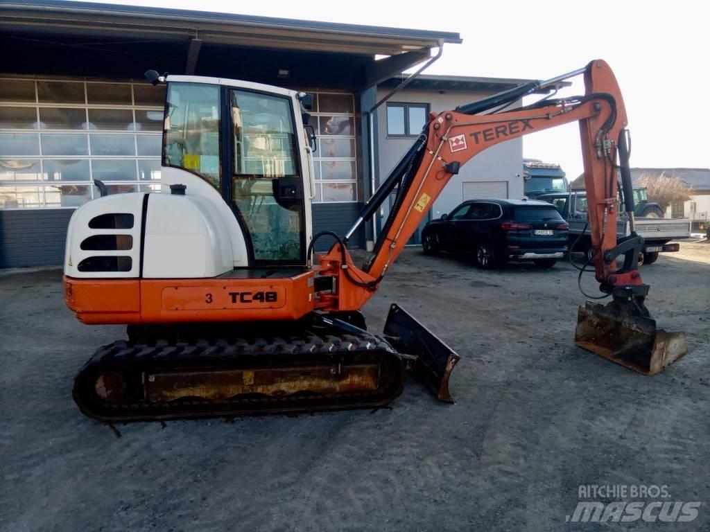 Terex TC 48 Mini kotrók < 7t