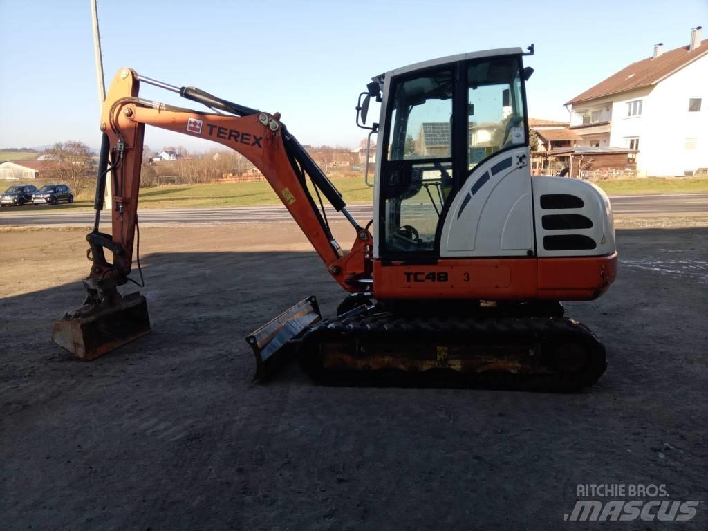 Terex TC 48 Mini kotrók < 7t