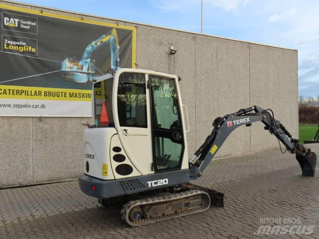 Terex TC 20 Mini kotrók < 7t