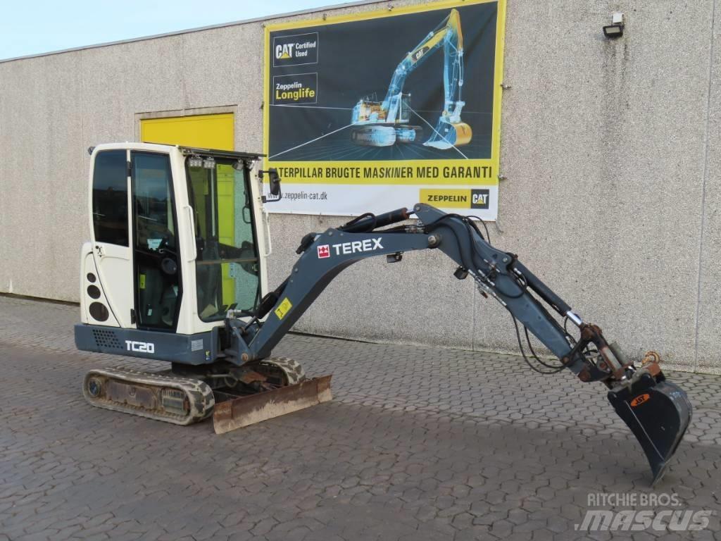 Terex TC 20 Mini kotrók < 7t