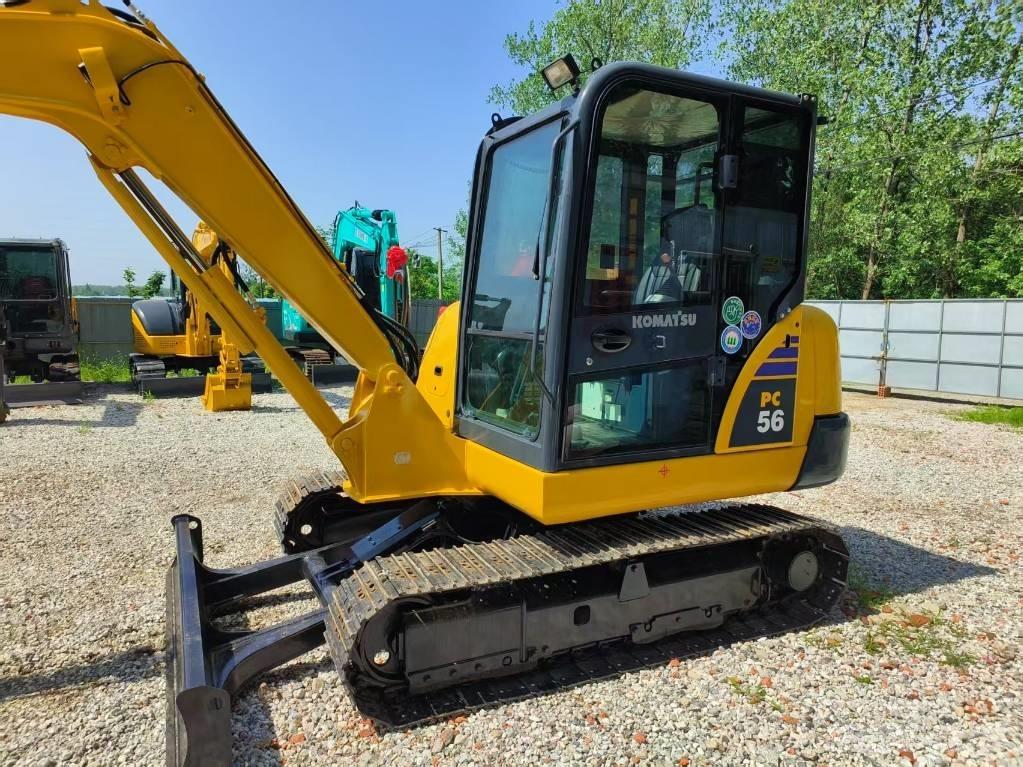 Komatsu PC 56-7 Mini kotrók < 7t