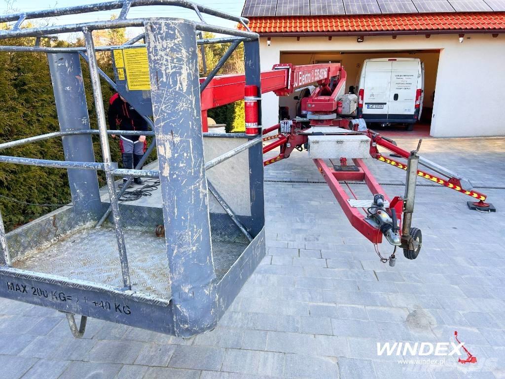 Ommelift 1250 EBZ Pótkocsira szerelt emelők és állványok
