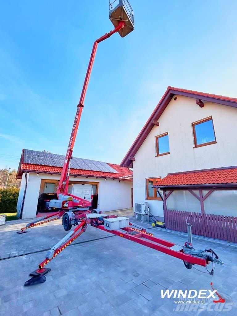 Ommelift 1250 EBZ Pótkocsira szerelt emelők és állványok