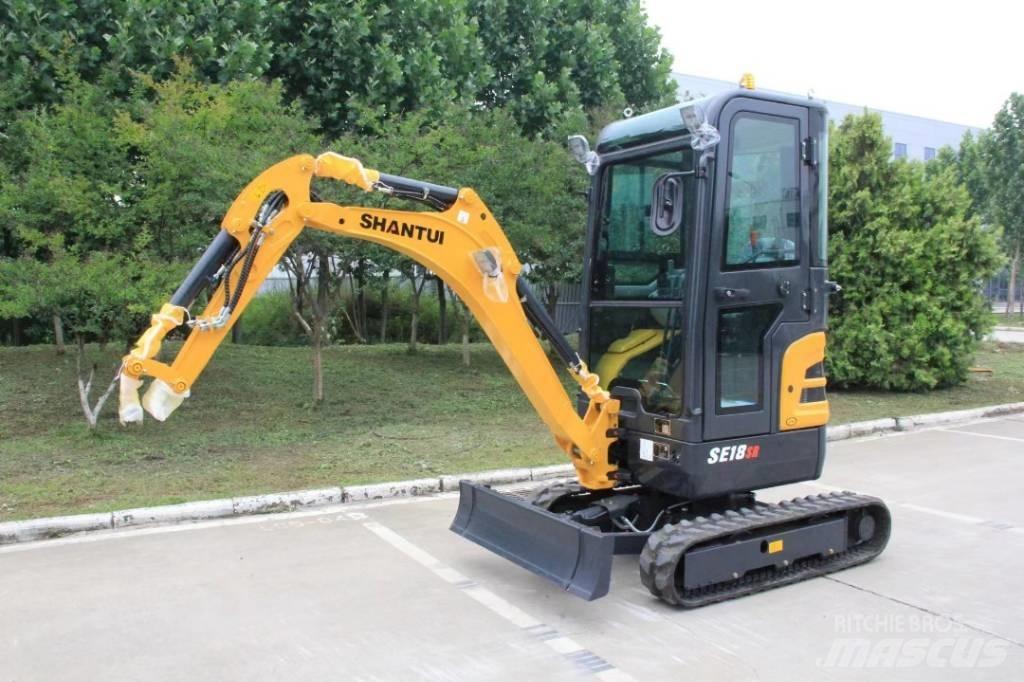 Shantui SE18SR Mini kotrók < 7t