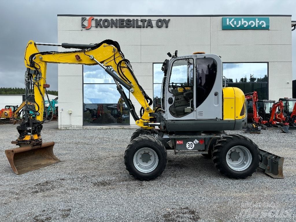 Wacker Neuson EW 100 Gumikerekes kotrók