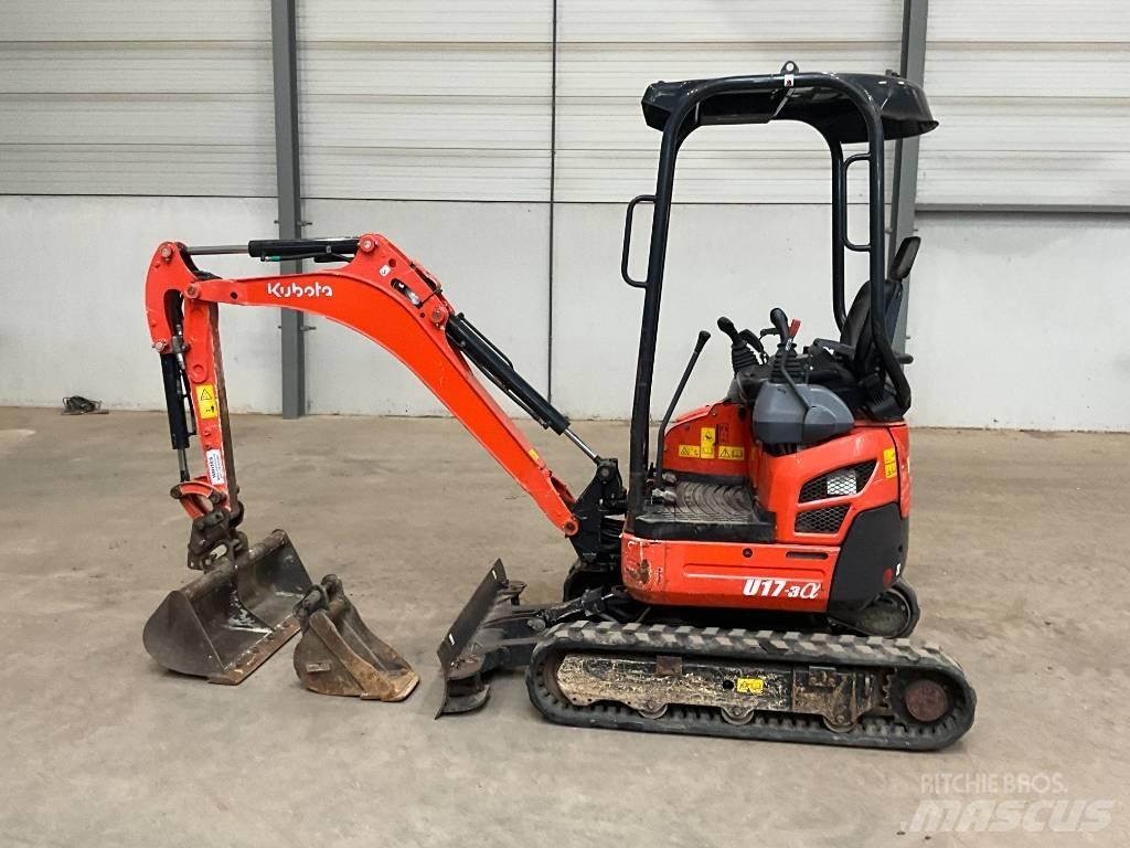 Kubota U 17-3 A Mini kotrók < 7t