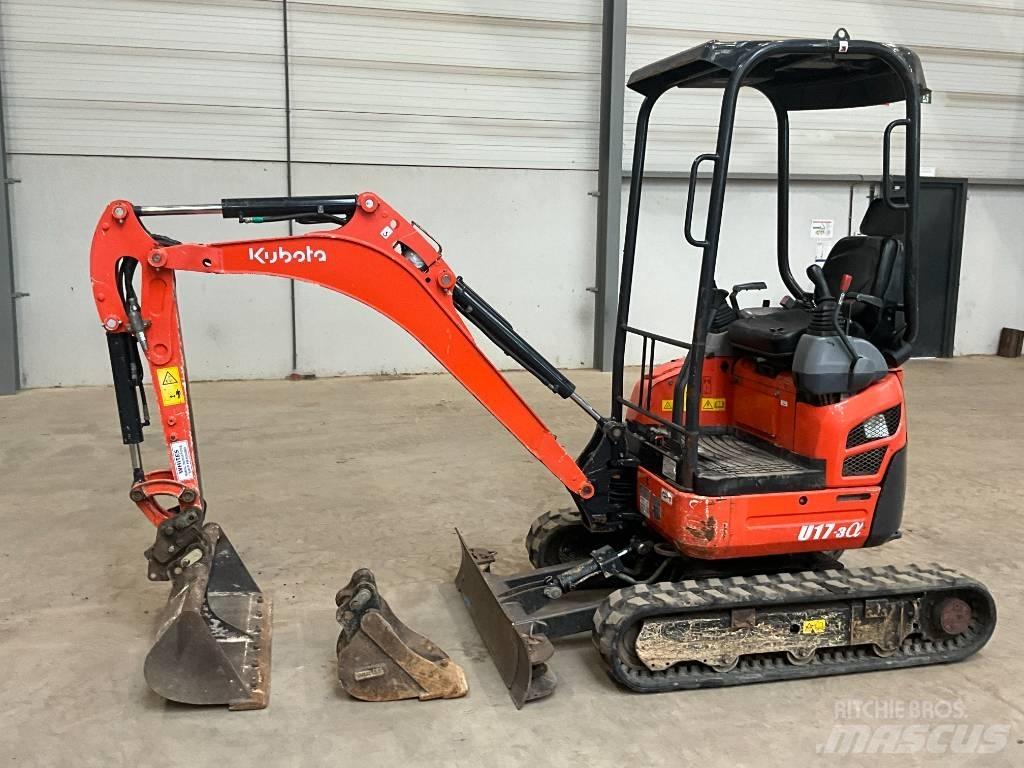 Kubota U 17-3 A Mini kotrók < 7t
