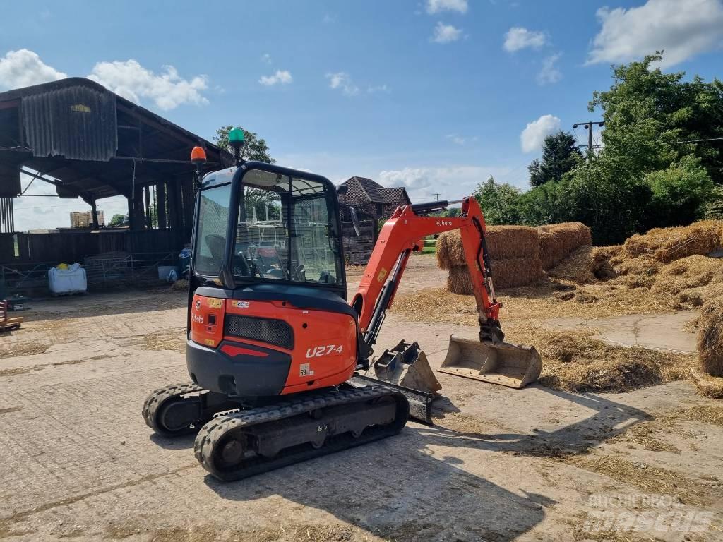 Kubota U 27-4 Mini kotrók < 7t
