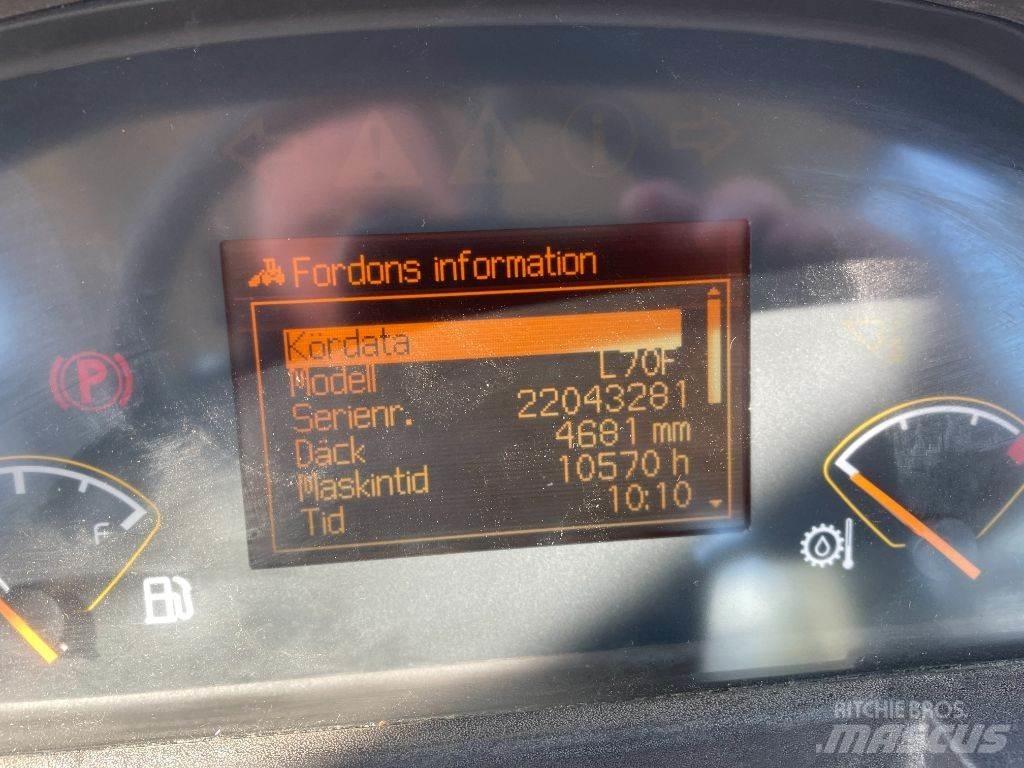 Volvo L 70 F Gumikerekes homlokrakodók