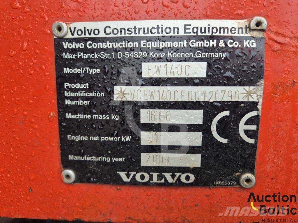Volvo EW 140 C Gumikerekes kotrók