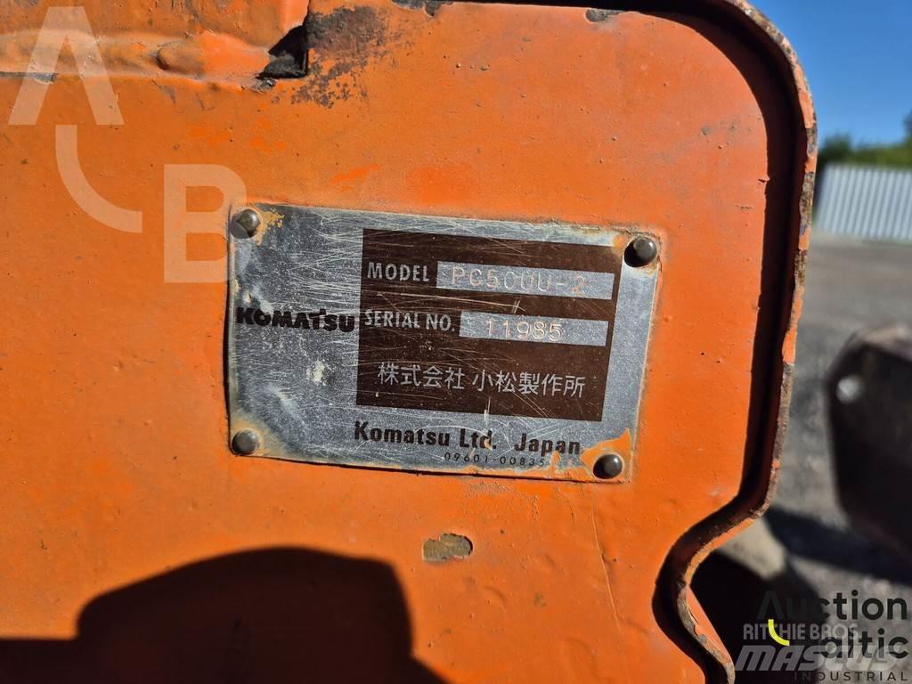 Komatsu PC50 Mini kotrók < 7t
