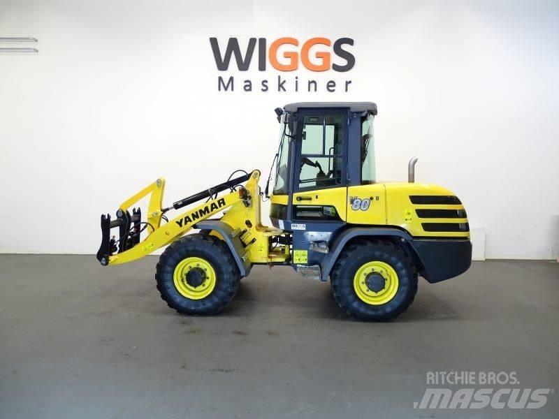 Yanmar V80 Gumikerekes homlokrakodók