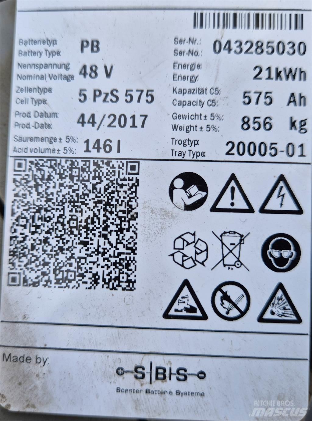 Linde E16P-02 Elektromos targoncák