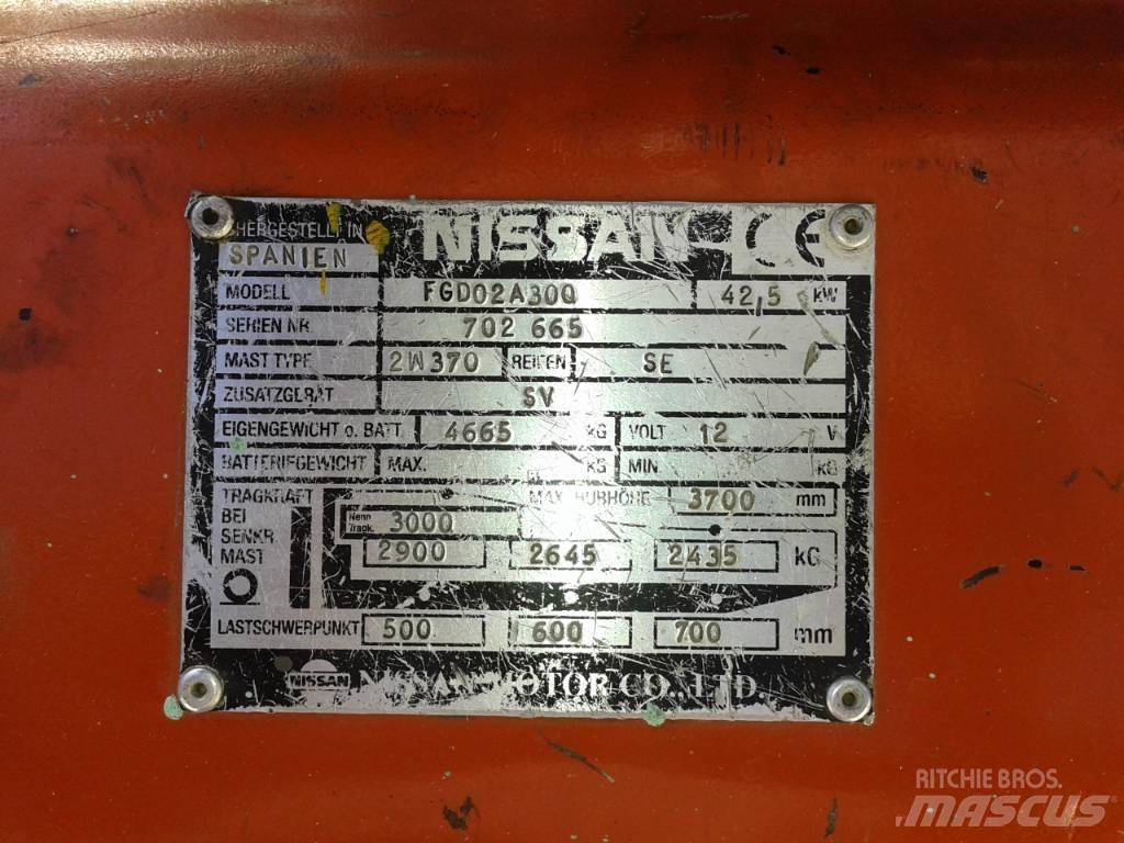 Nissan FGD09A30Q Dízel targoncák