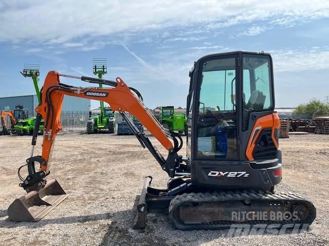 Doosan DX 27 Z Mini kotrók < 7t