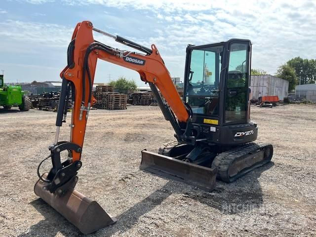 Doosan DX 27 Z Mini kotrók < 7t