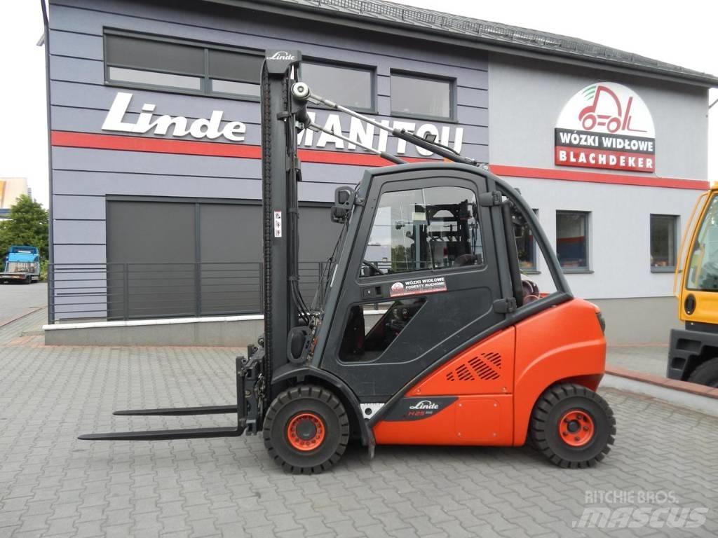 Linde H25T-02 Gázüzemű targoncák