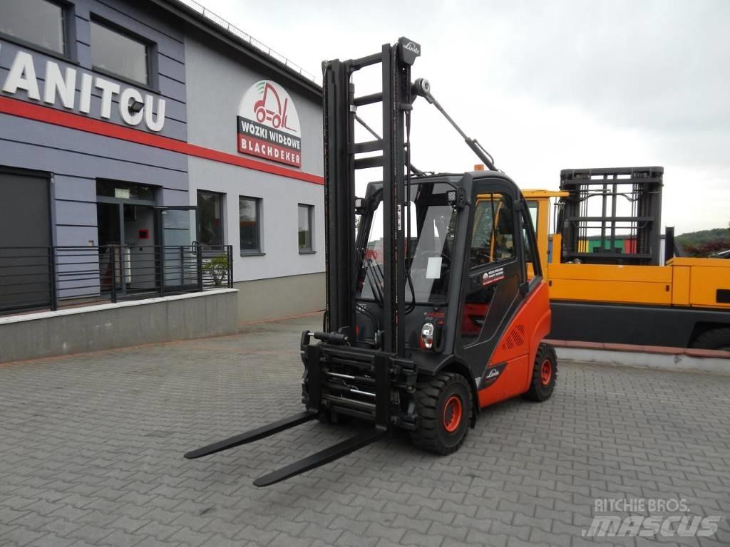 Linde H25T-02 Gázüzemű targoncák