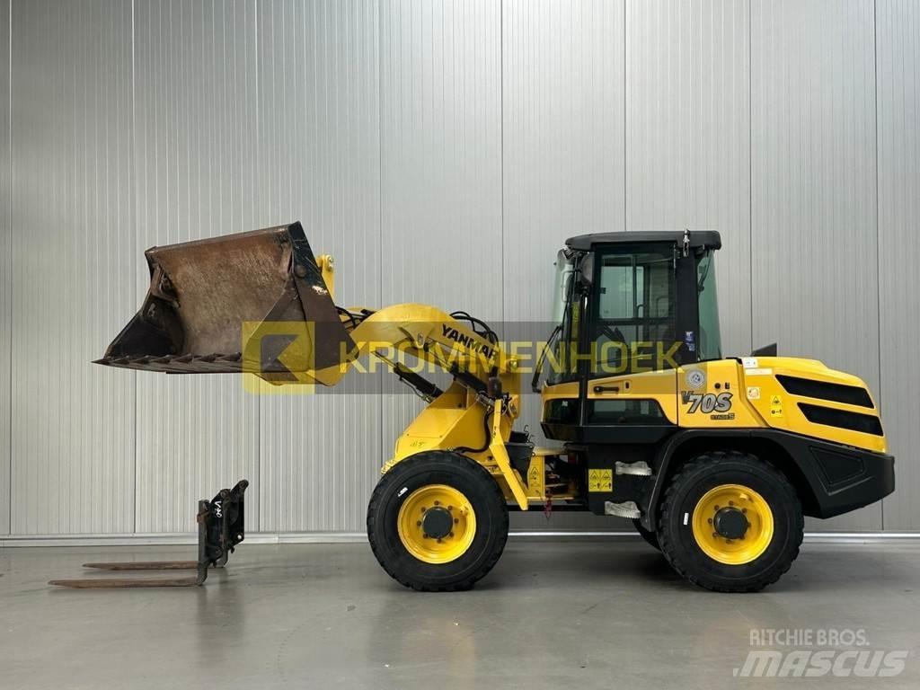 Yanmar V 70 S Gumikerekes homlokrakodók