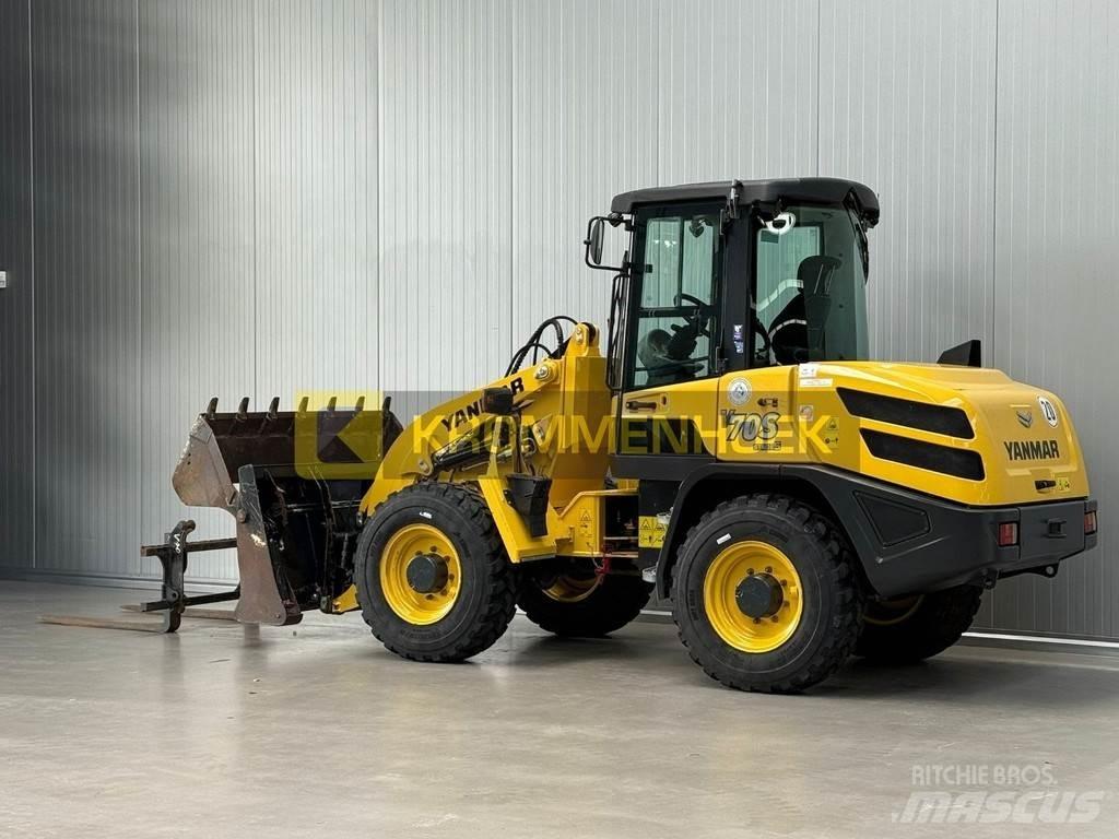 Yanmar V 70 S Gumikerekes homlokrakodók