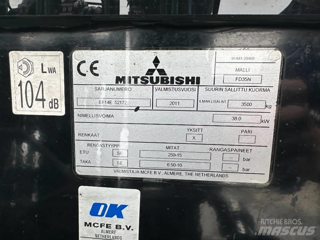 Mitsubishi FD 35 N Dízel targoncák