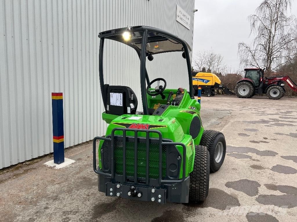 Avant e527 Elektrisk Gumikerekes homlokrakodók