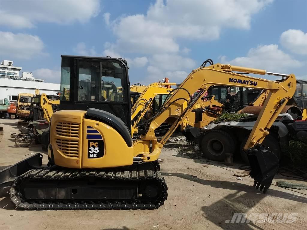 Komatsu PC35 Mini kotrók < 7t