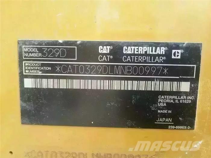 CAT 329 D L Lánctalpas kotrók