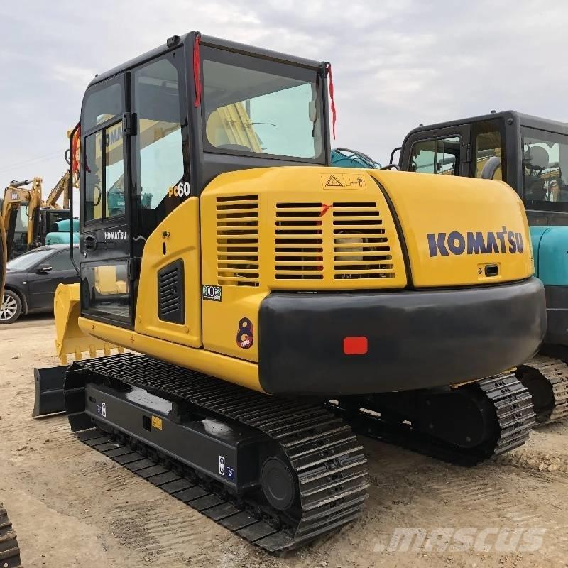 Komatsu PC60 Lánctalpas kotrók