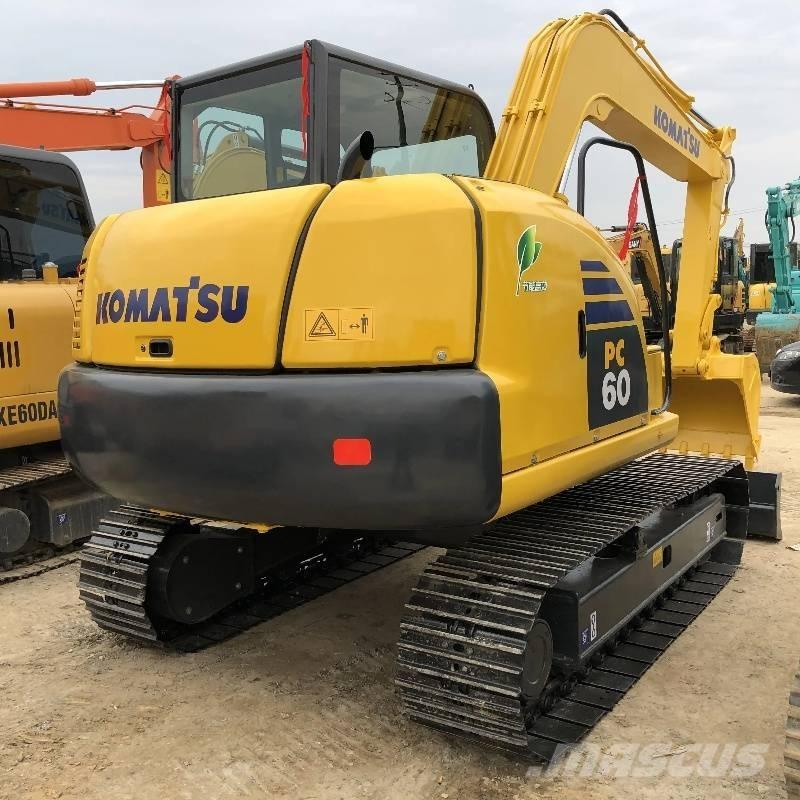 Komatsu PC60 Lánctalpas kotrók
