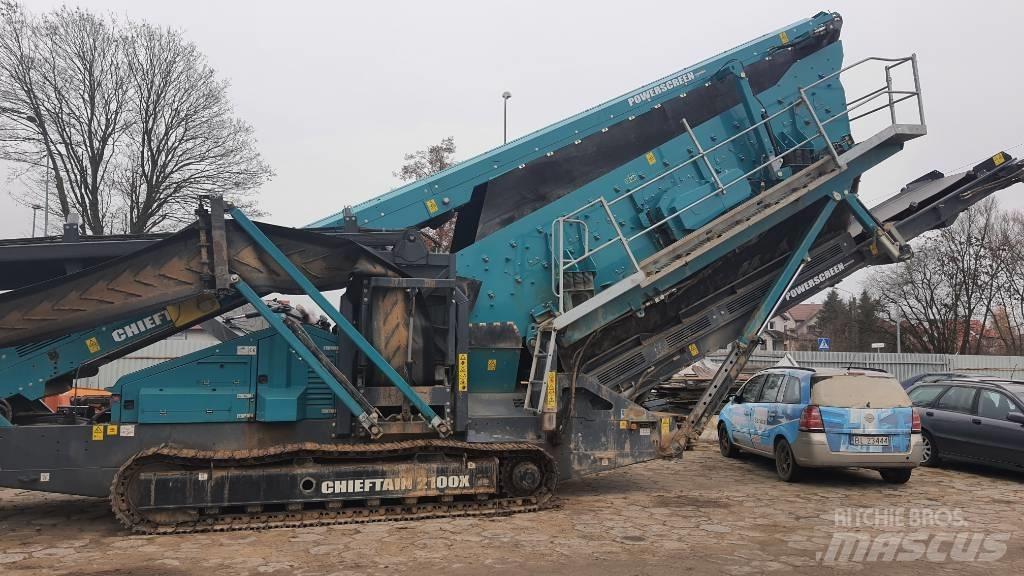 PowerScreen 2100 Mobil szűrők