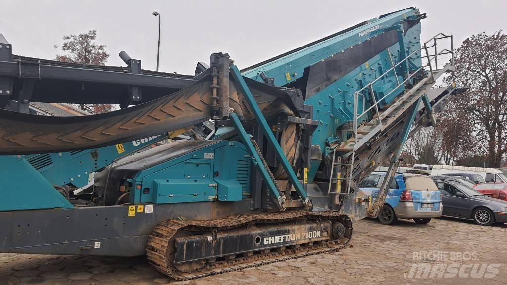 PowerScreen 2100 Mobil szűrők
