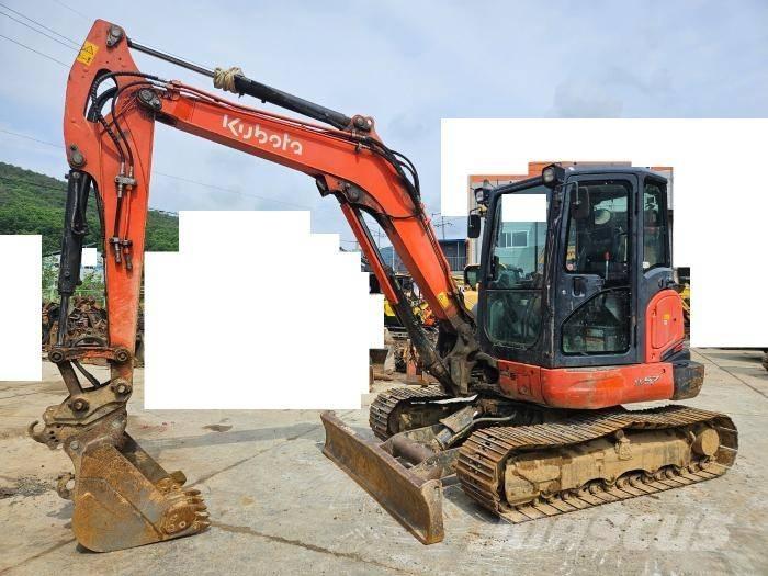 Kubota KX 57 Mini kotrók < 7t