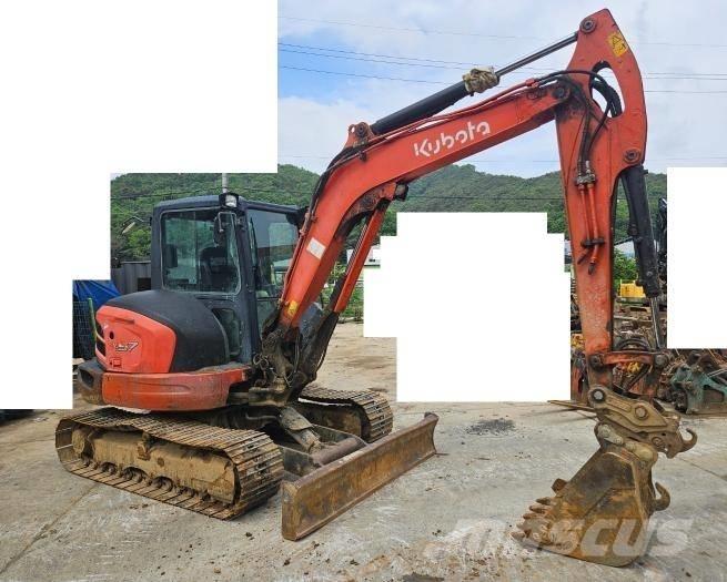 Kubota KX 57 Mini kotrók < 7t