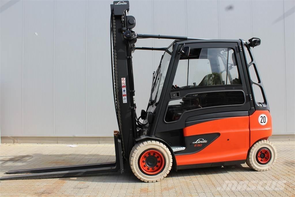 Linde E50/600HL Elektromos targoncák