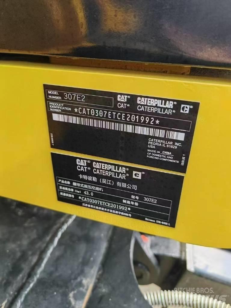 CAT 307E2 Lánctalpas kotrók