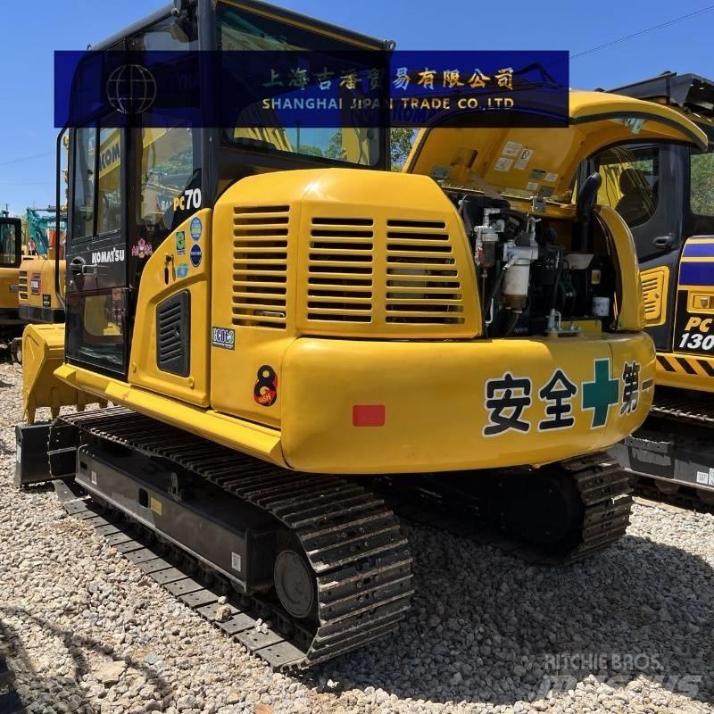 Komatsu PC 70 Mini kotrók < 7t