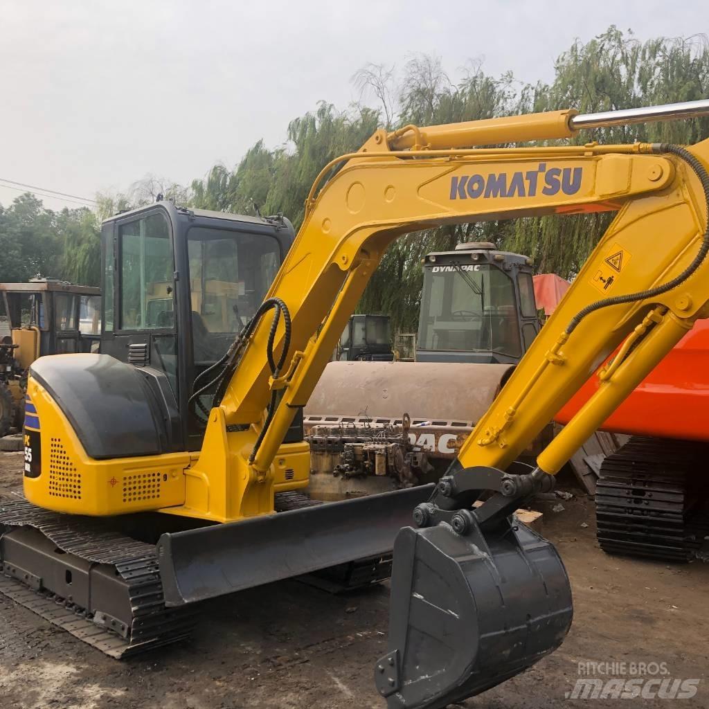 Komatsu PC 55 MR Mini kotrók < 7t