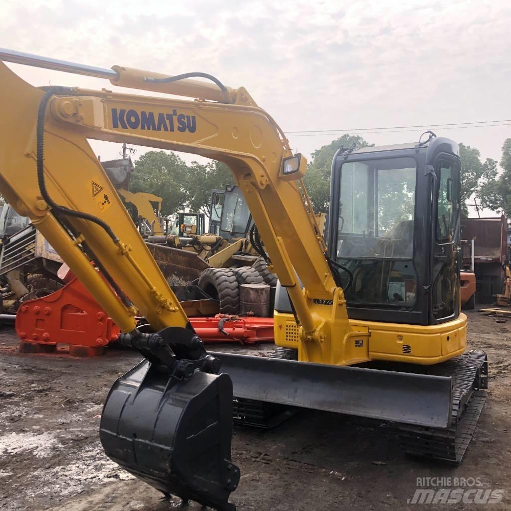 Komatsu PC 55 MR Mini kotrók < 7t