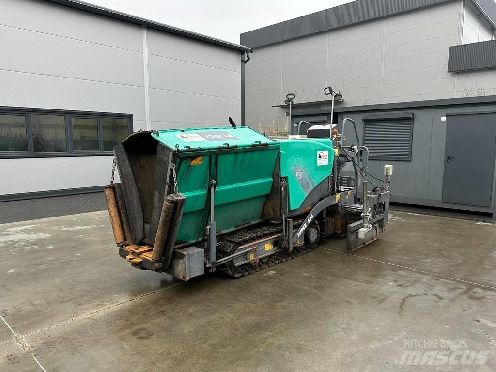 Vögele Super 800 Aszfalt terítõ gépek