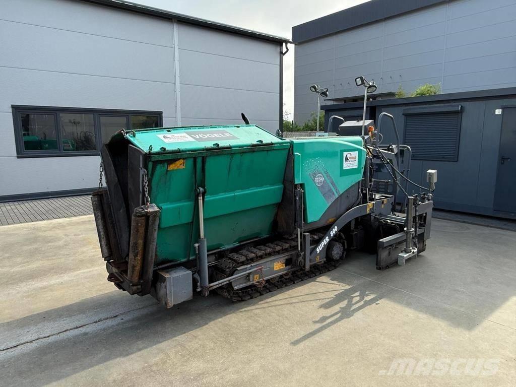Vögele Super 800 Aszfalt terítõ gépek