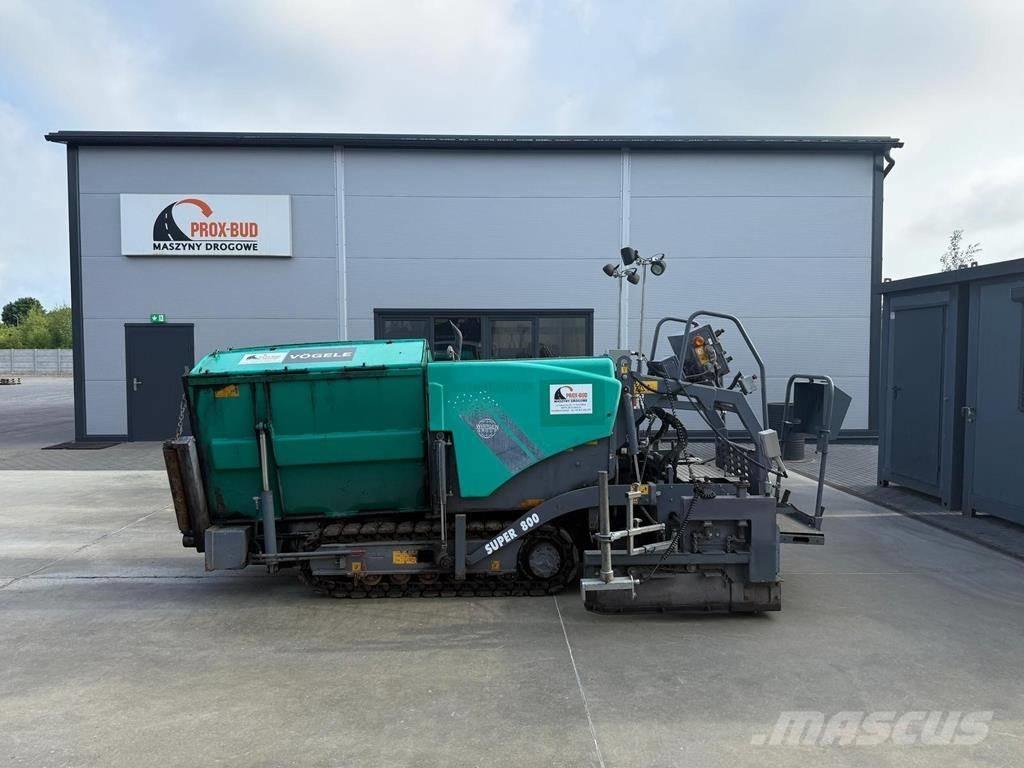 Vögele Super 800 Aszfalt terítõ gépek
