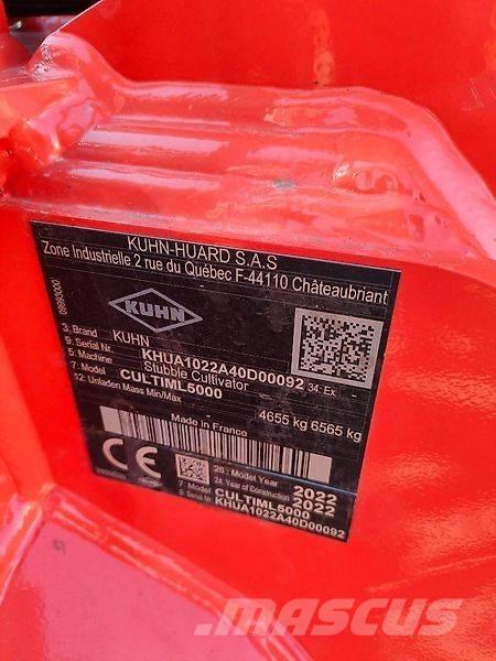 Kuhn Cultimer L 5000 Talajlazító ekék