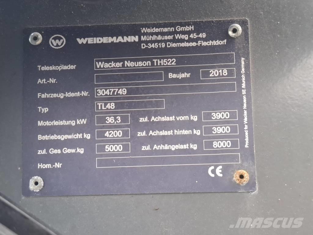 Wacker Neuson TH 522 Teleszkópos rakodók